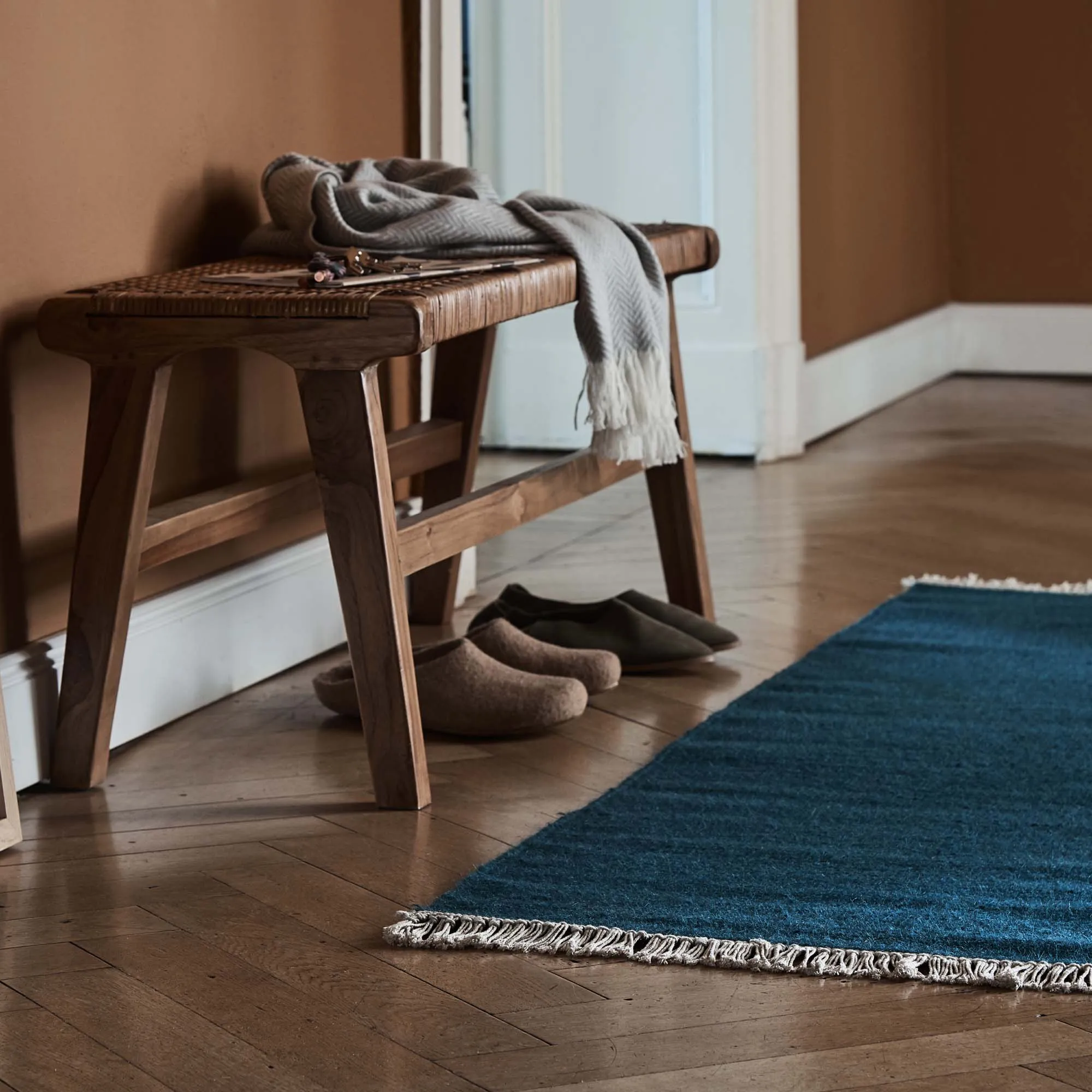 Bakaru Rattan Bench [Natural]