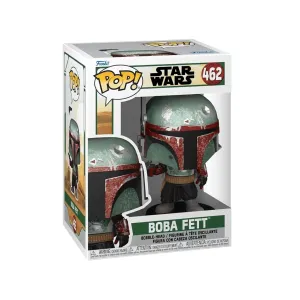 Boba Fett #462 (Metallic) Funko Pop! - Star Wars: The Book of Boba Fett
