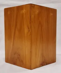 Candle Holder - Teak Wood (10.5 x 10.5 x 15cm)
