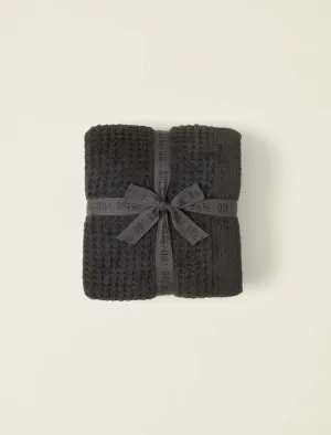 CozyChic® Waffle Throw - Carbon