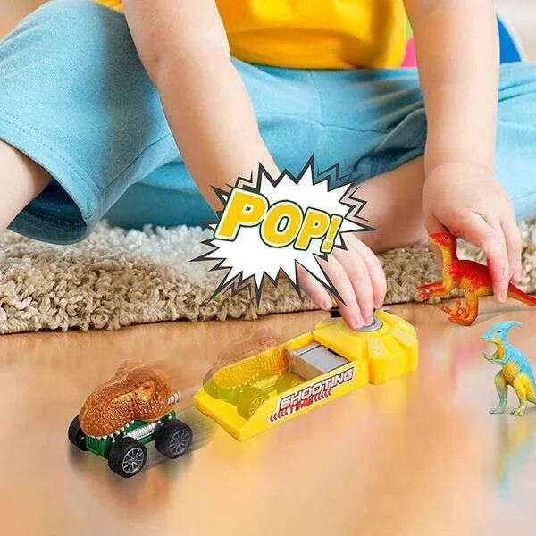 Deenodi - Kids toy truck with dinosaurs