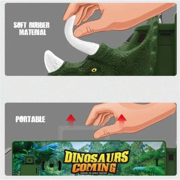 Deenodi - Kids toy truck with dinosaurs
