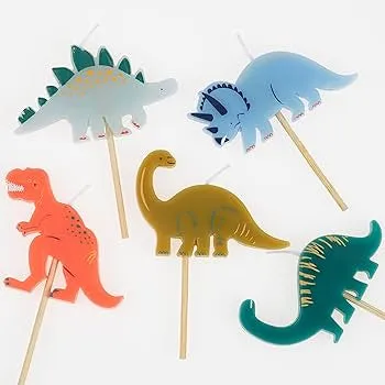 Dinosaur Candles (x 5)