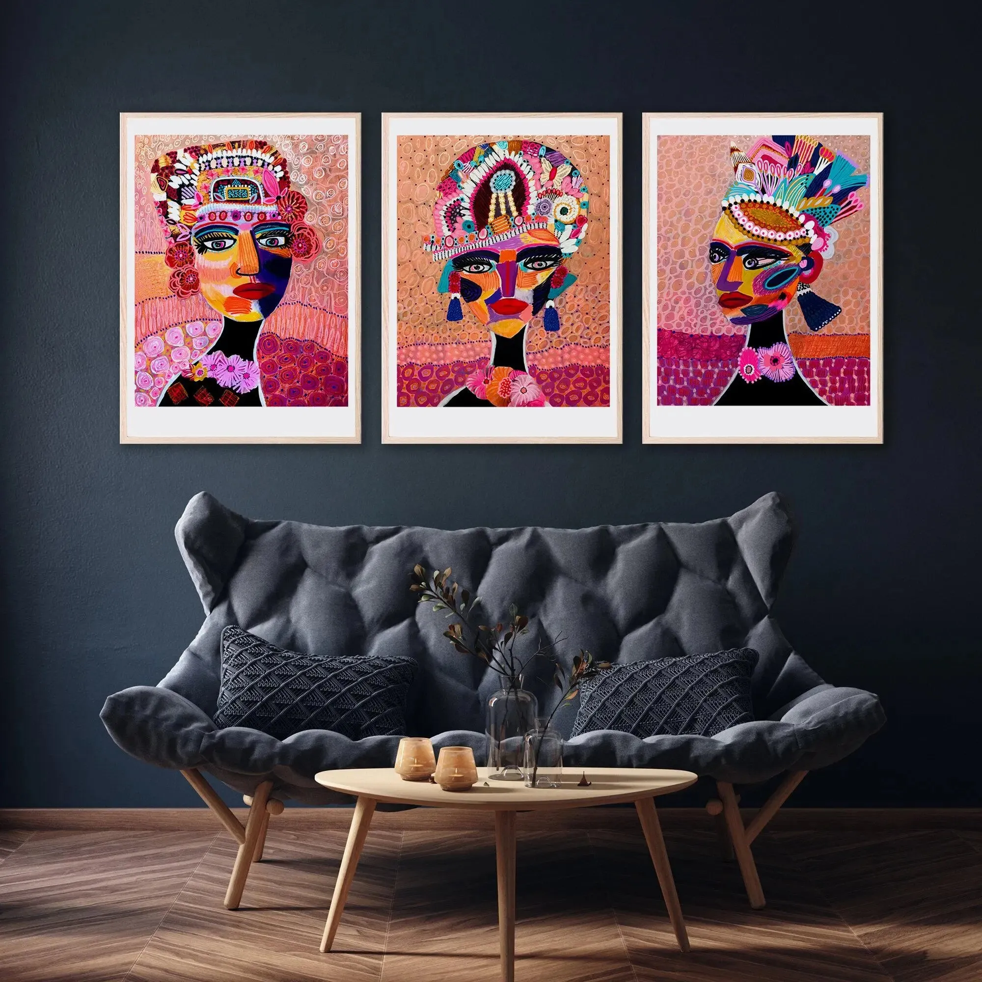 Empress Princess Wall Art Set