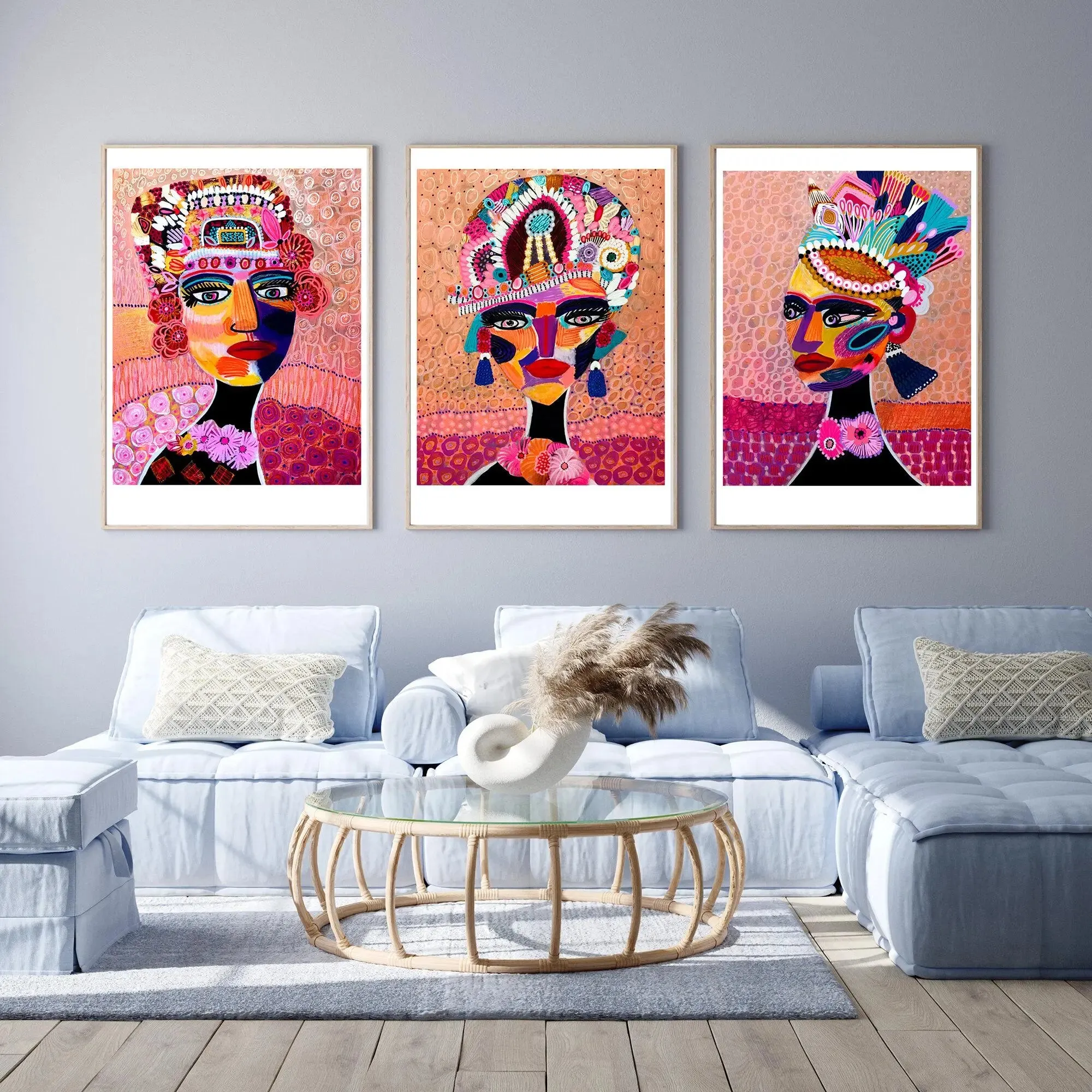 Empress Princess Wall Art Set