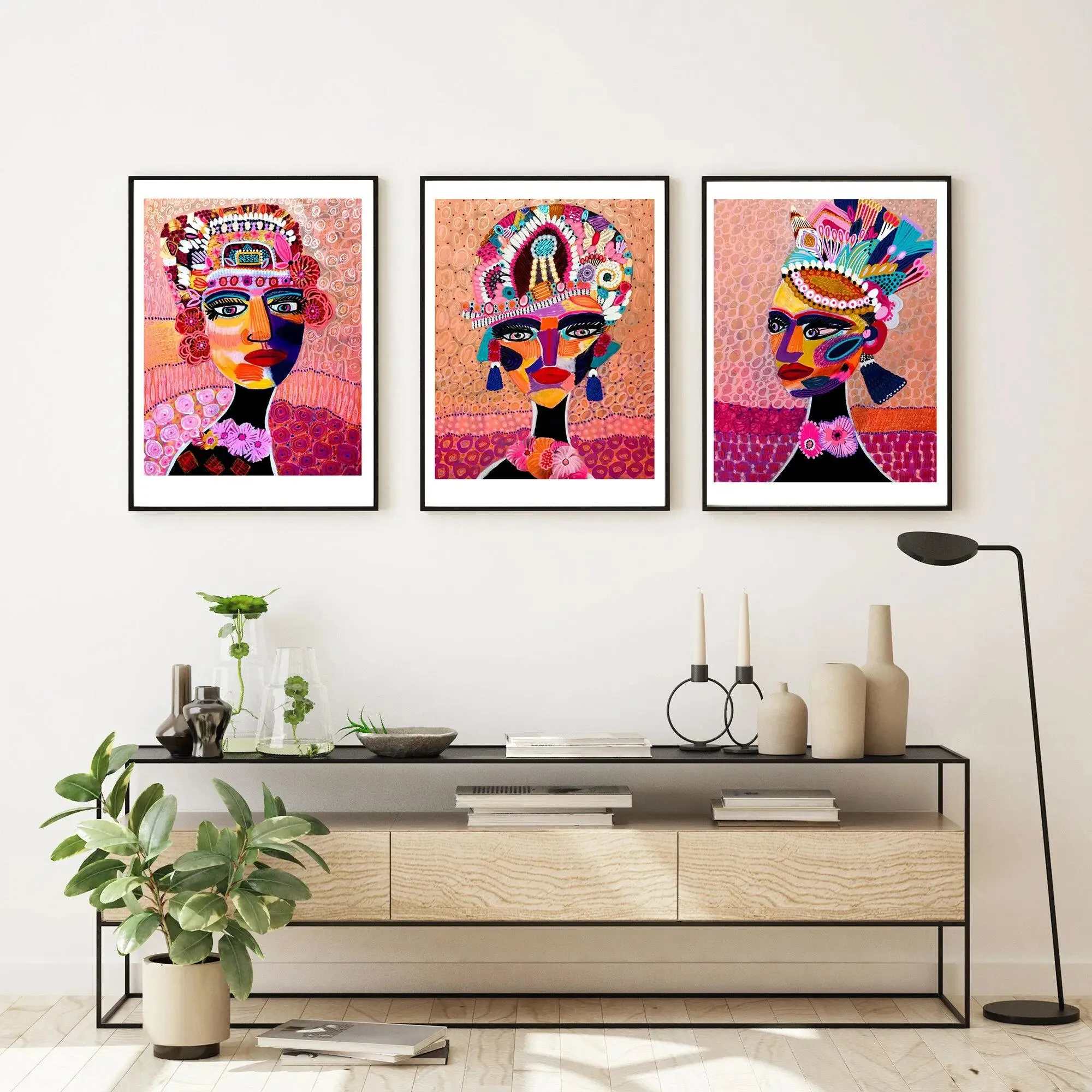 Empress Princess Wall Art Set