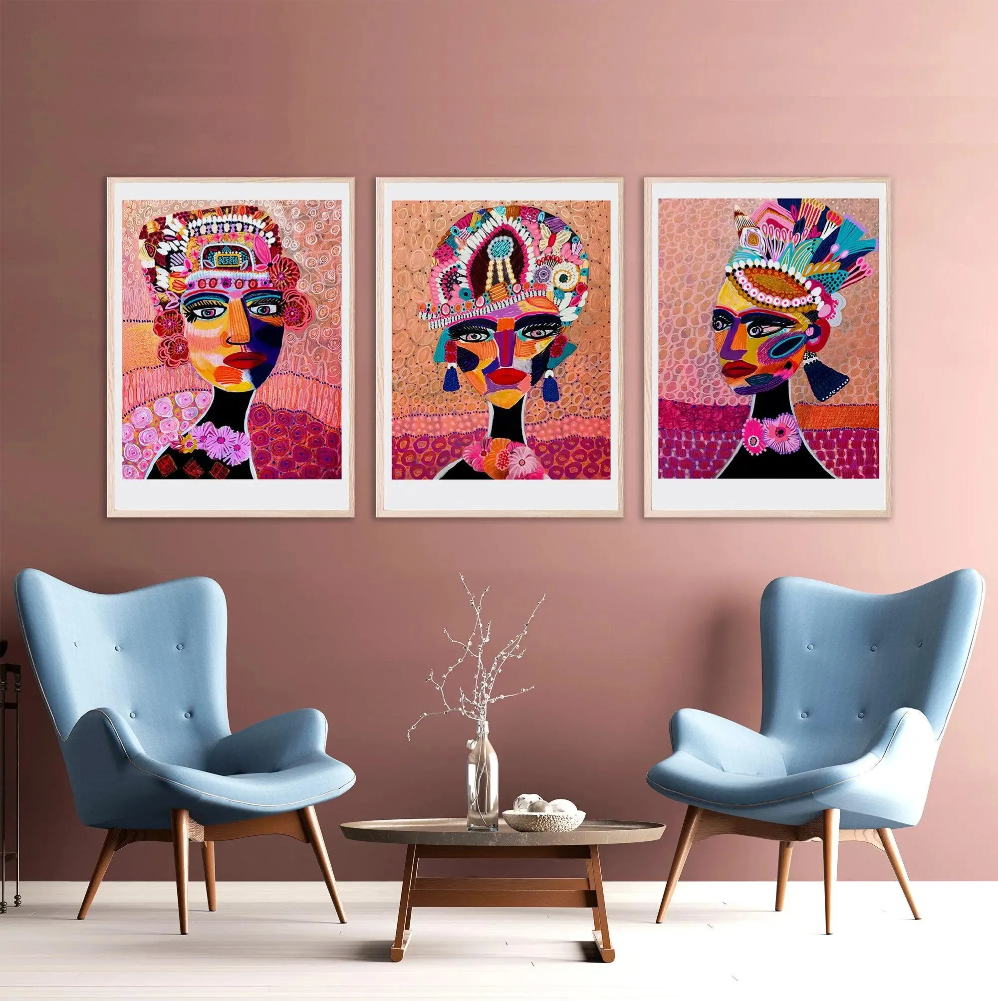 Empress Princess Wall Art Set