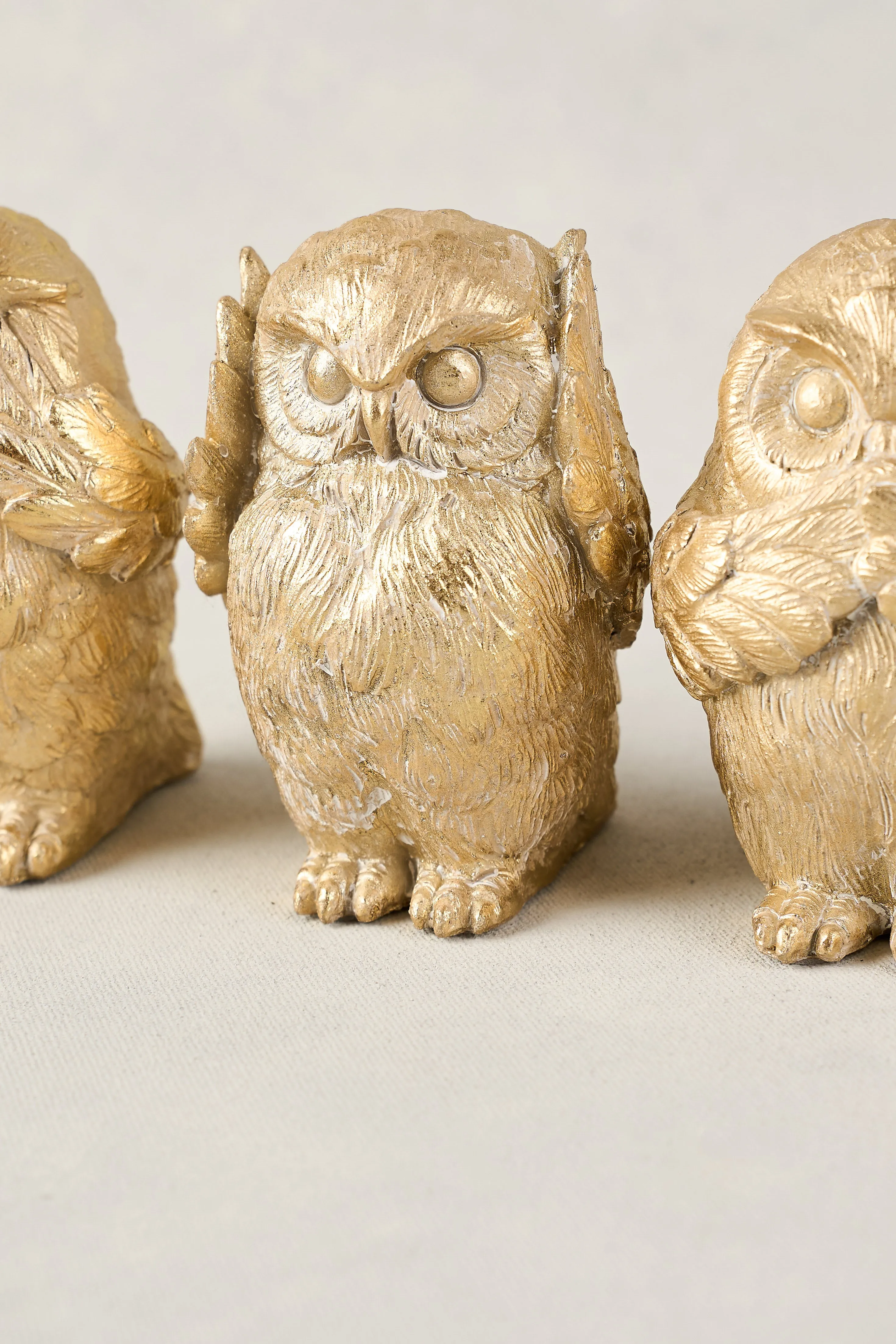 Figurine Owl Set Of 3