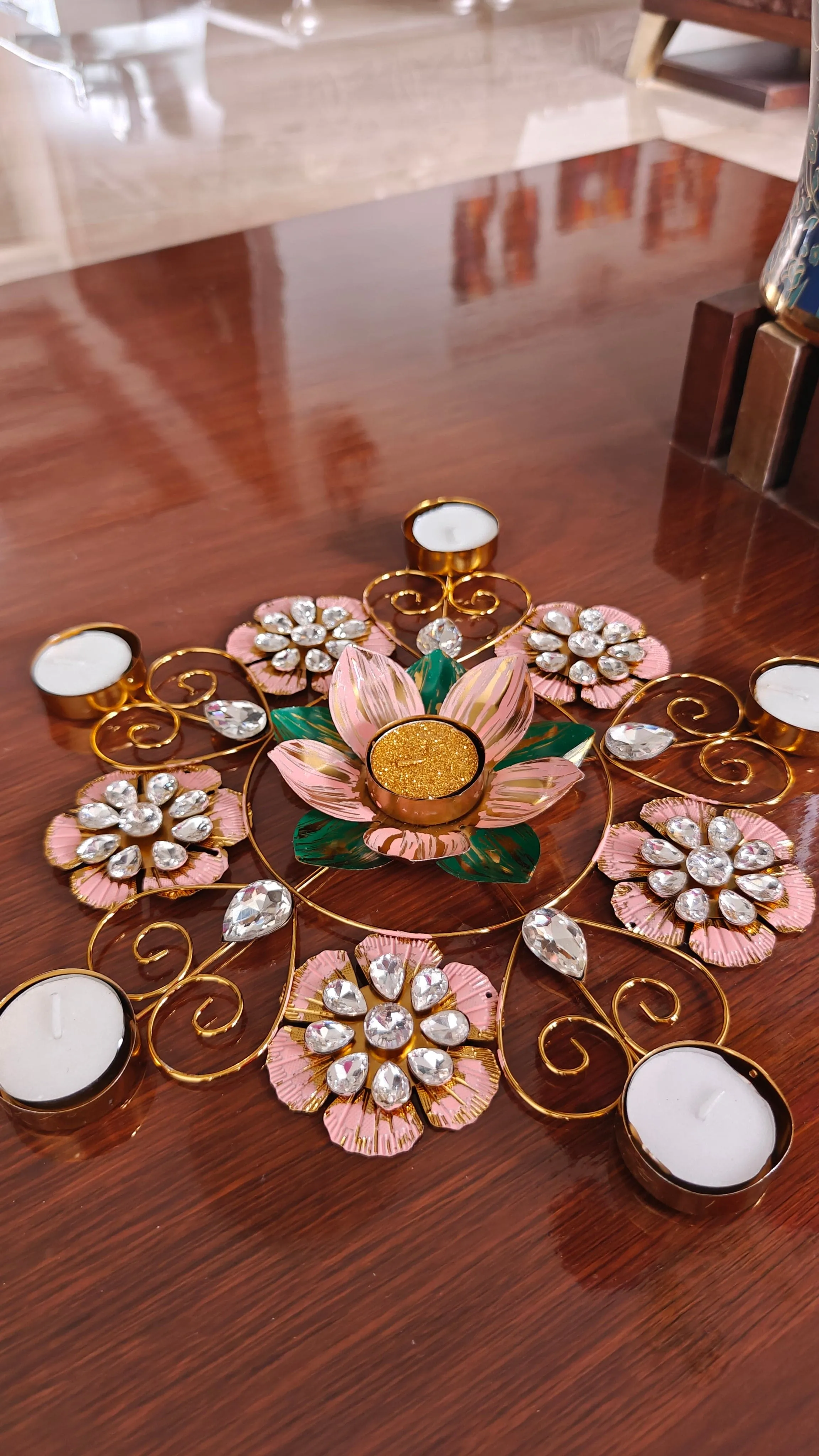 Flower Candle Set - Accessory