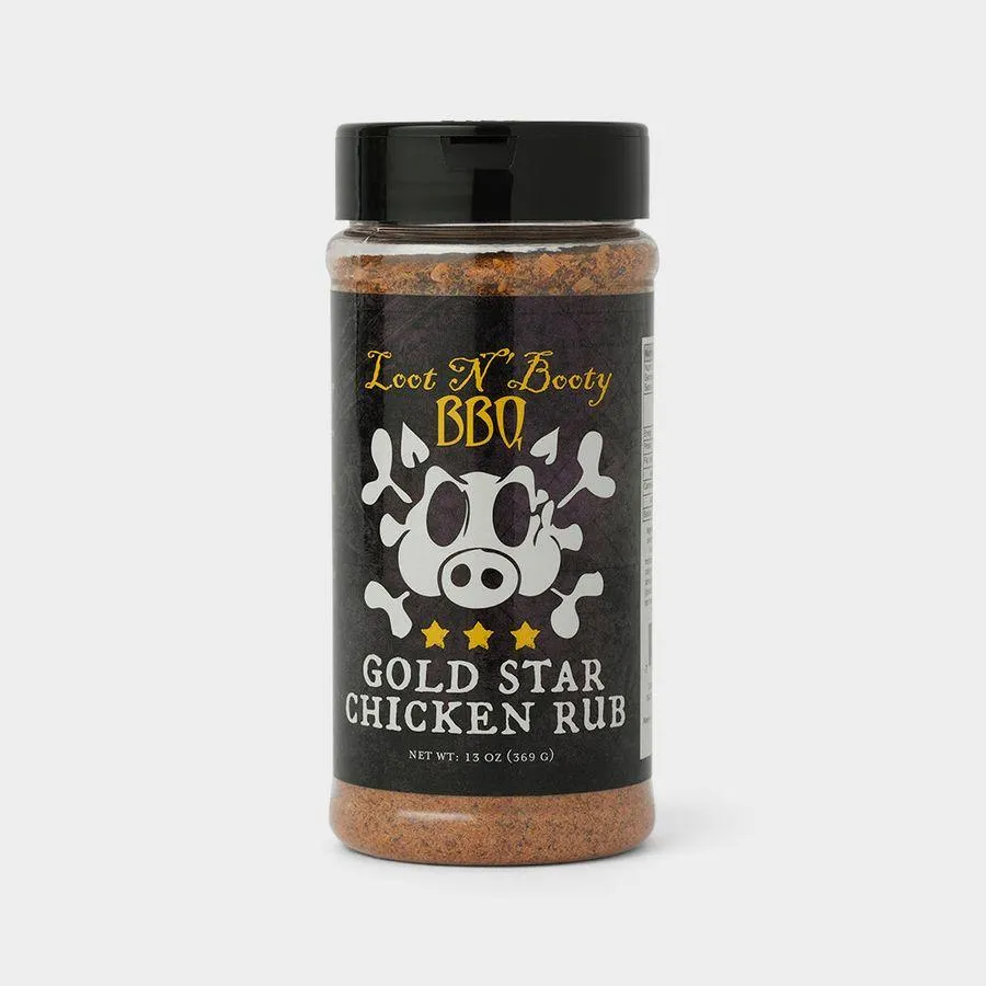 Loot N Booty BBQ Gold Star Chicken Rub