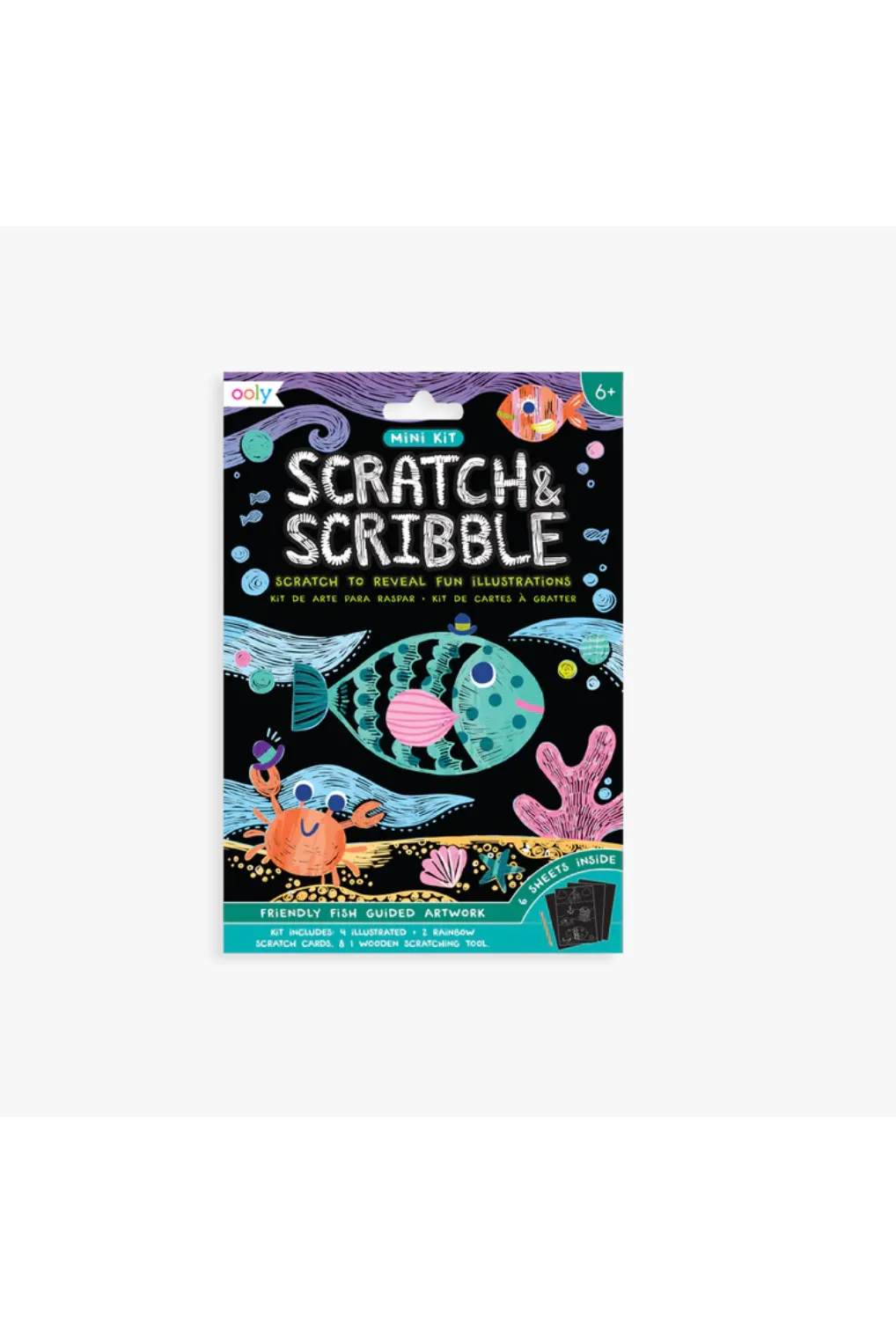 Mini Scratch & Scribble Art Kit