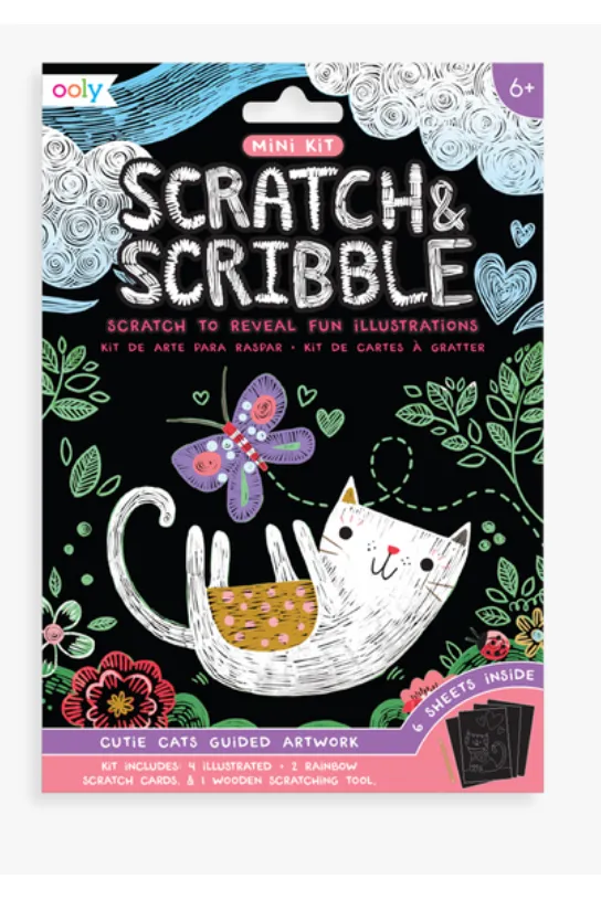Mini Scratch & Scribble Art Kit