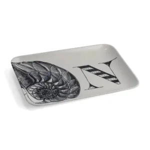 N Nautilus Alphabet Tray