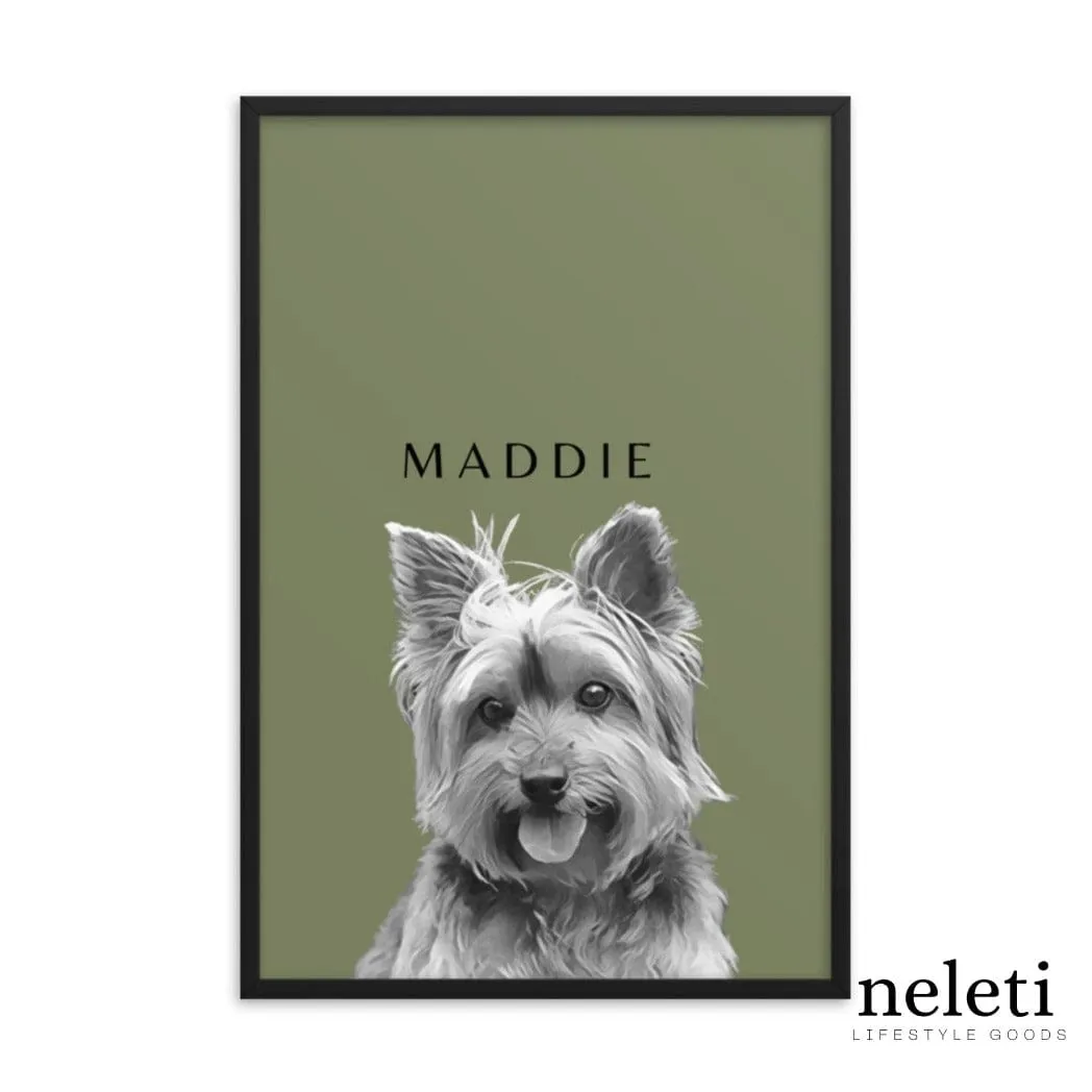 Personalized Pet Portrait
