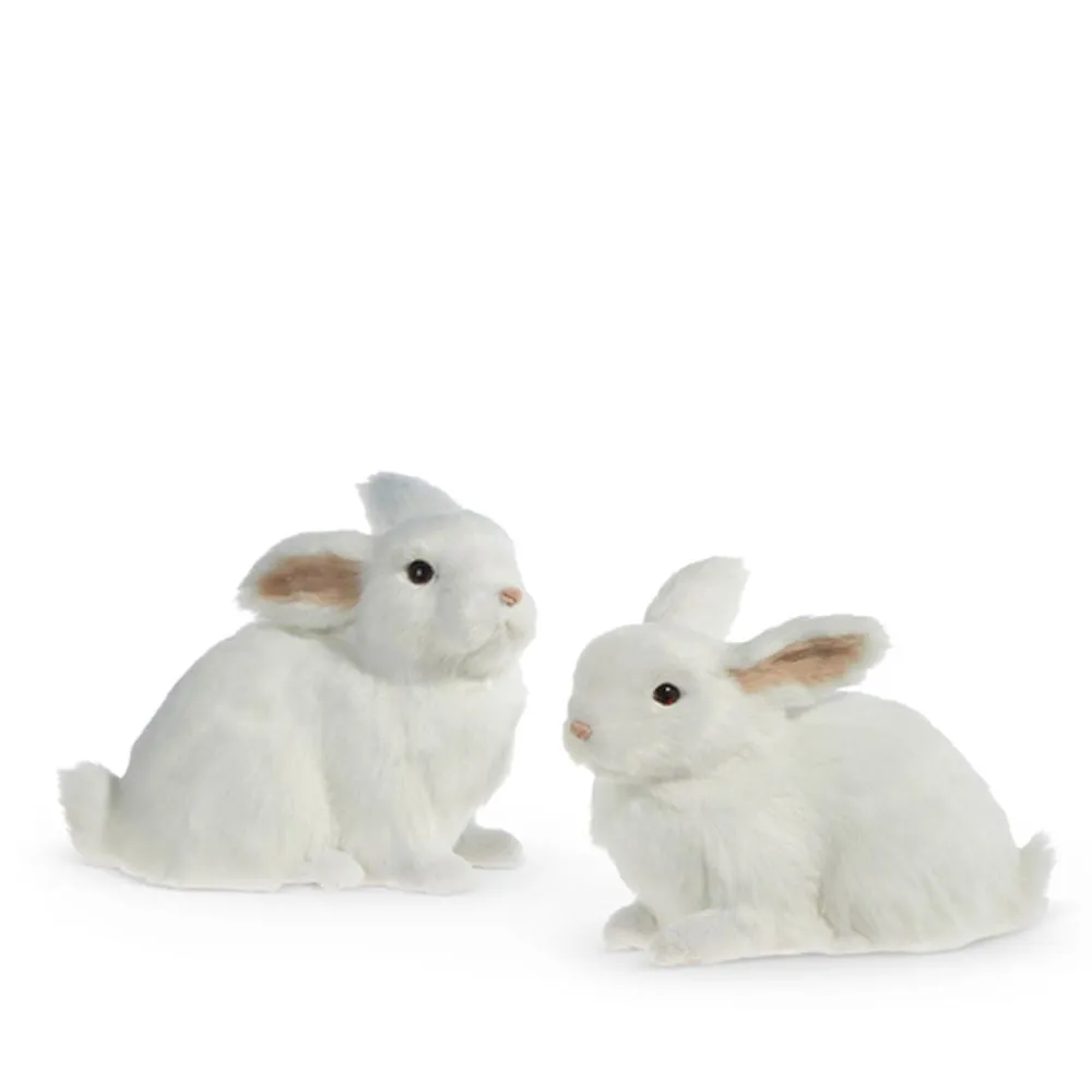 Raz Imports 2024 Natural Appeal 9" Rabbit, Asst of 2