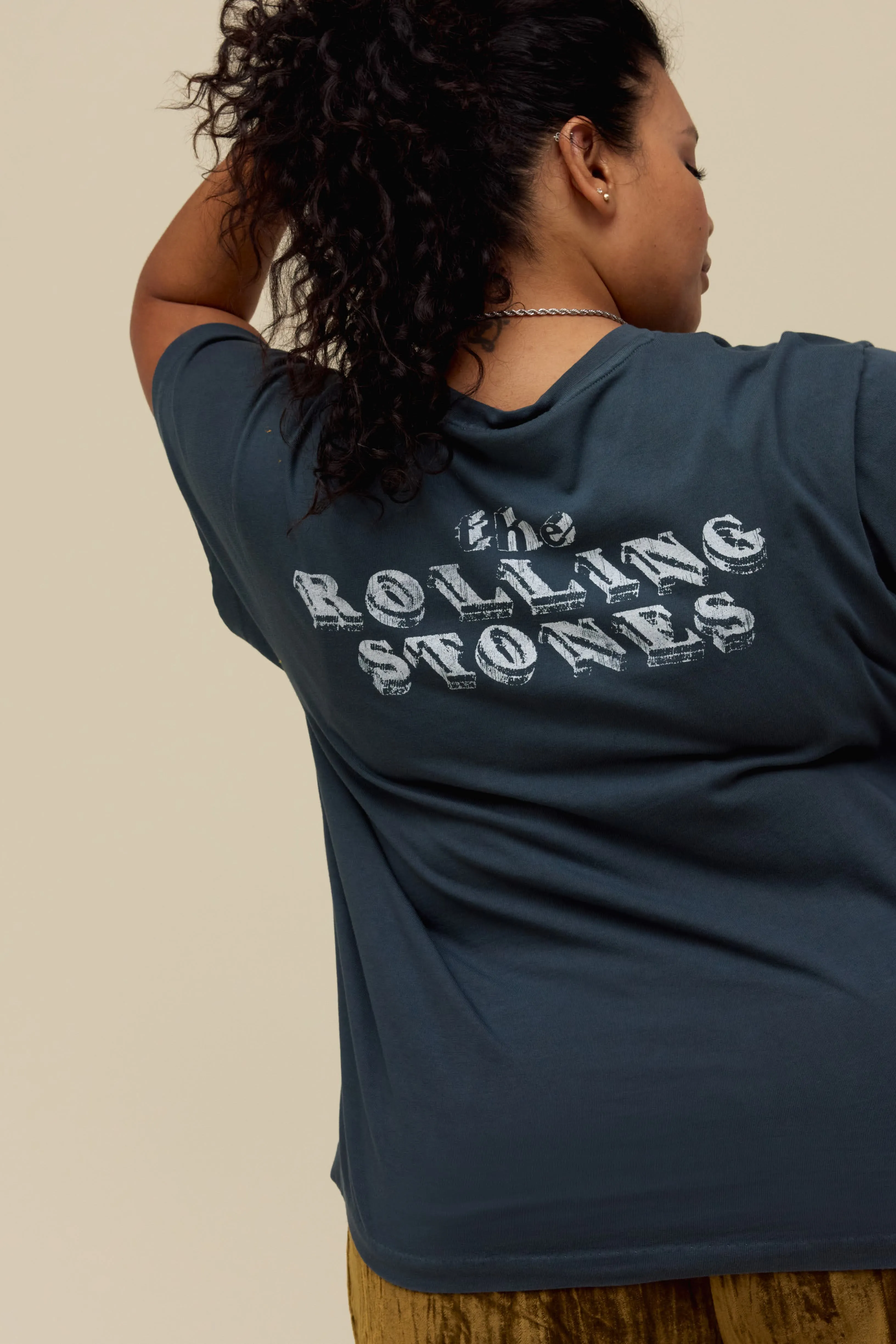Rolling Stones Ticket Fill Tongue Tour Tee ES