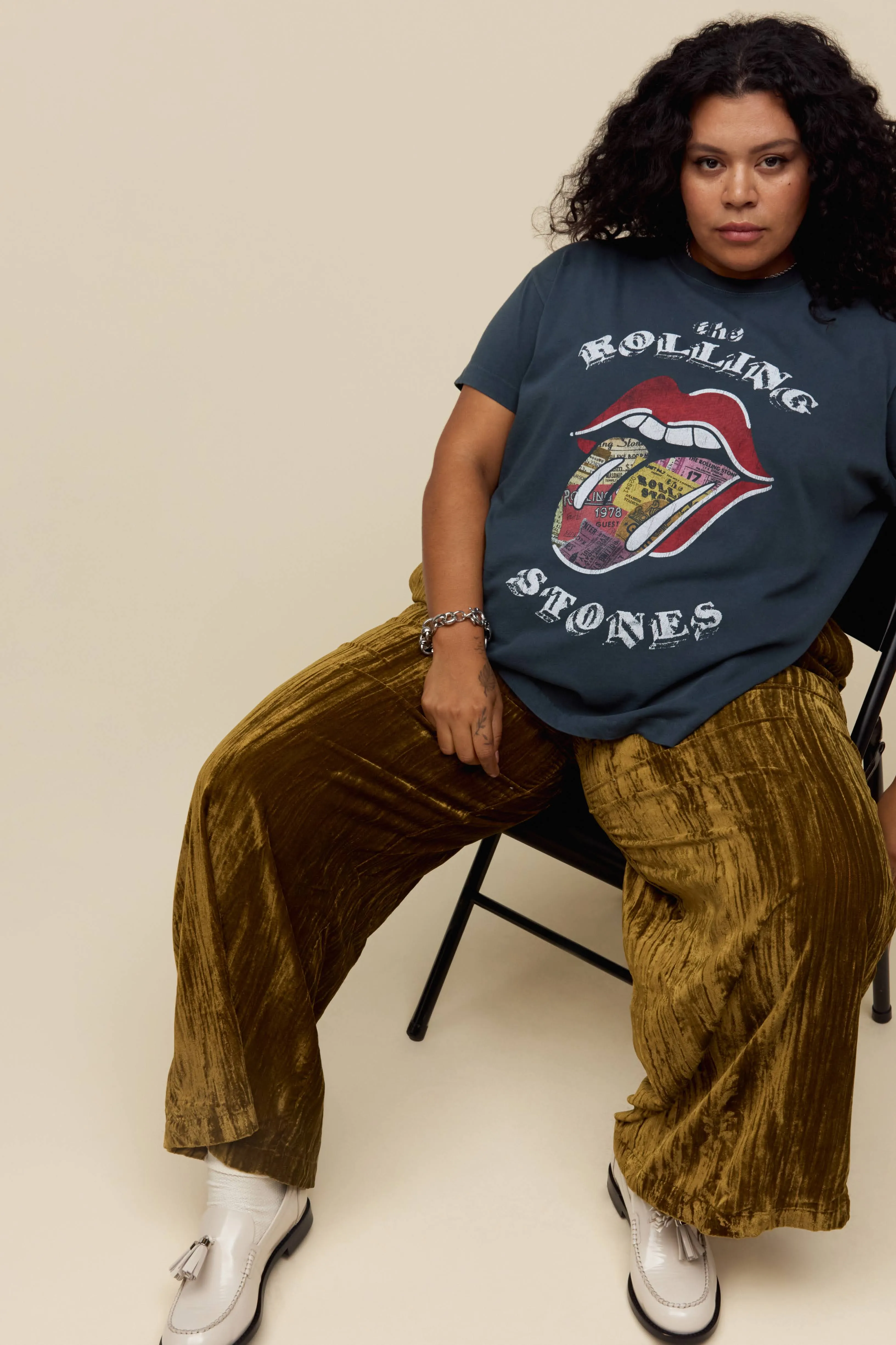 Rolling Stones Ticket Fill Tongue Tour Tee ES