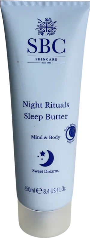 SBC skincare Night Rituals Sleep Butter 250ml