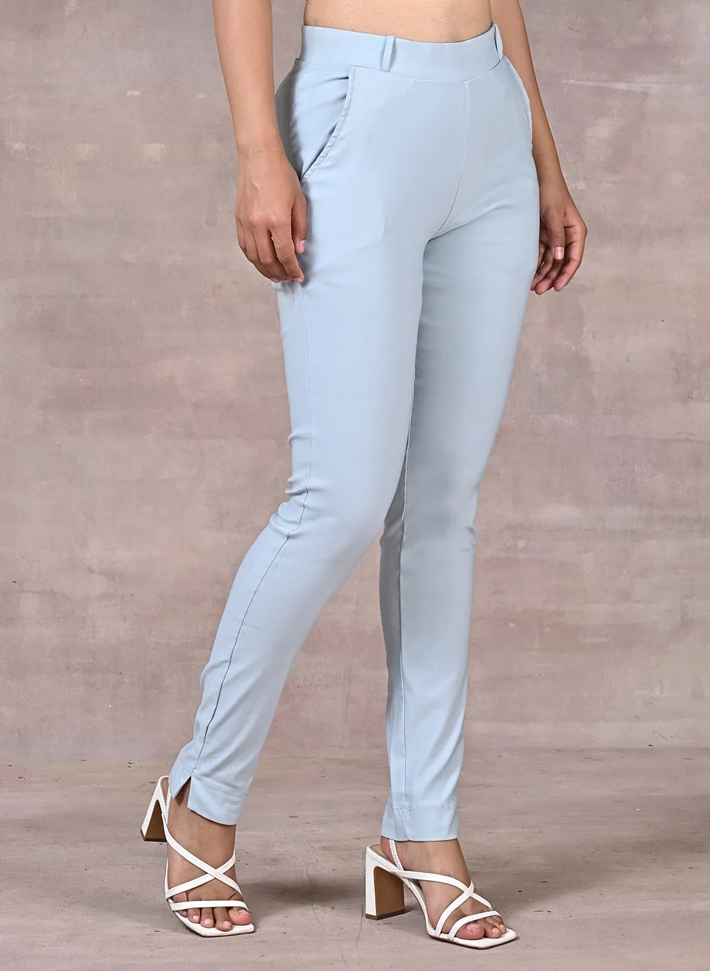 Skin-Fit Spa Blue Jeggings