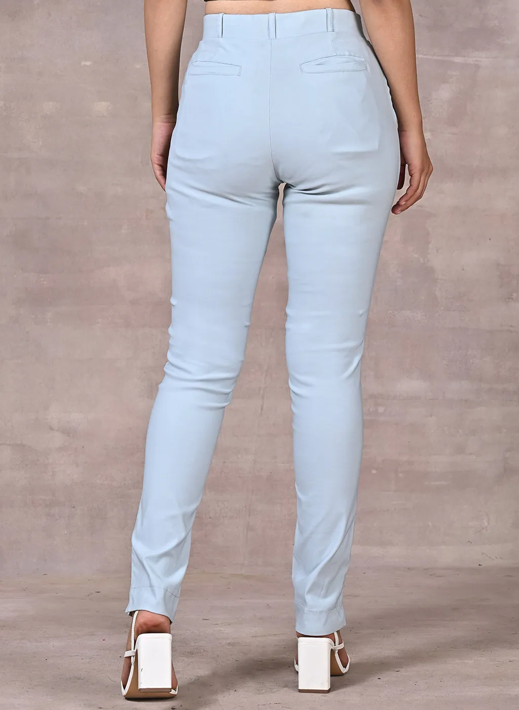 Skin-Fit Spa Blue Jeggings