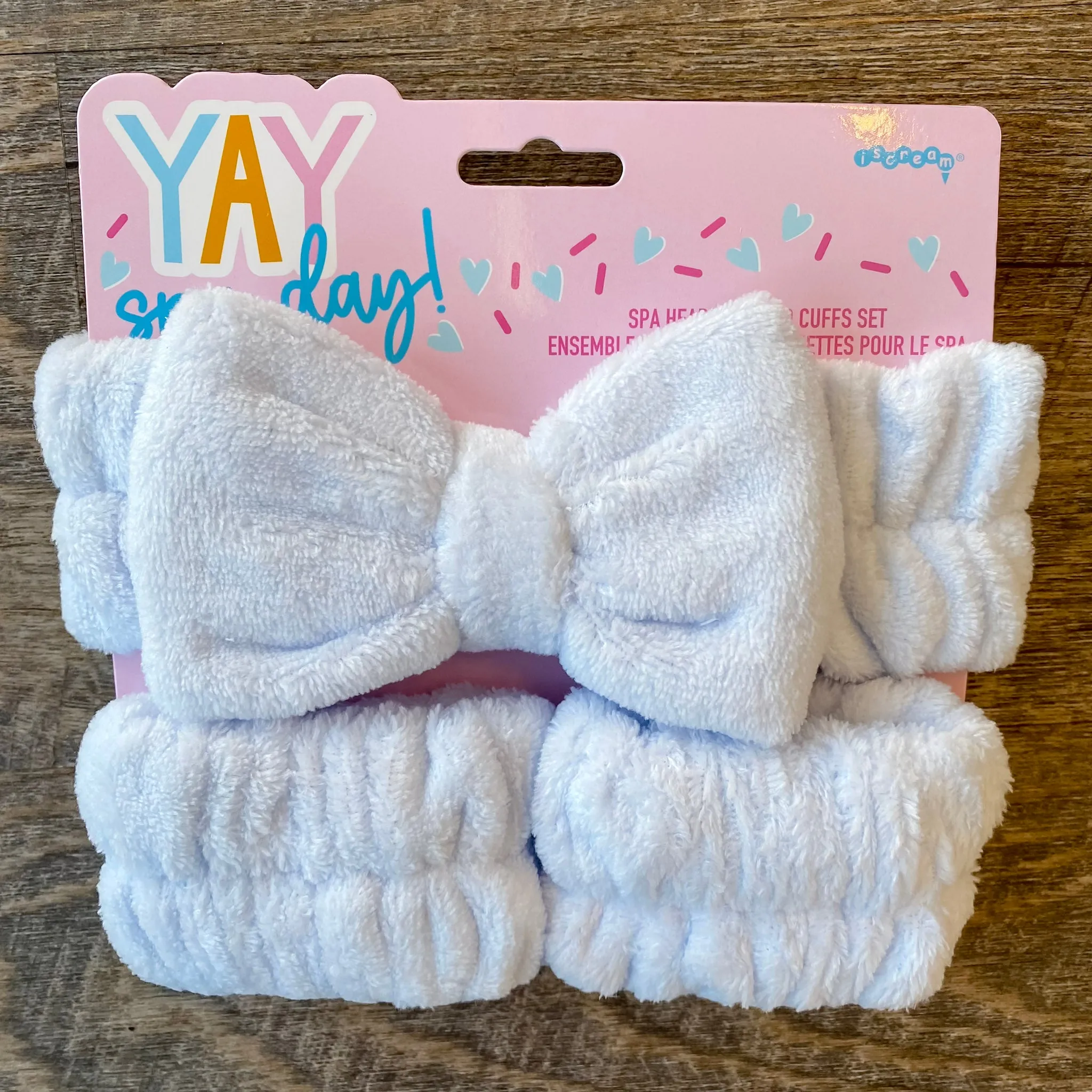 Sprinkle Spa Day Headband and Cuff Set