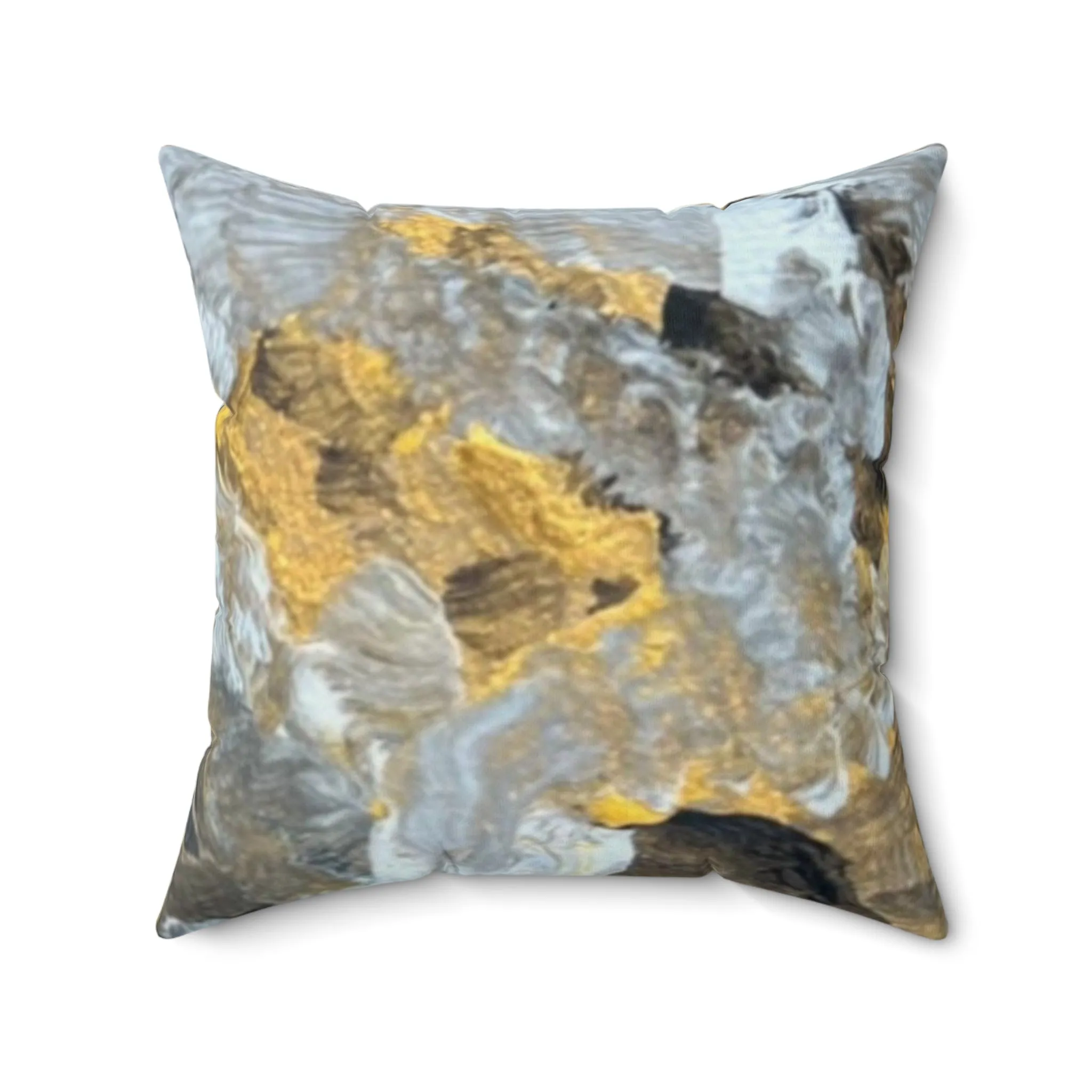 “Strength” Spun Polyester Square Pillow