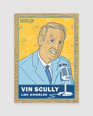Vin Scully Collectible Card